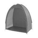 Bicycle shelter - Made of gray polyester