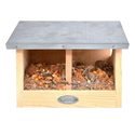 Feeding house for squirrels - Double house for feeding squirrels