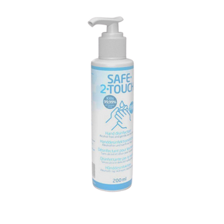 Safe2Touch - Hand Desinfektioun - 200 ml